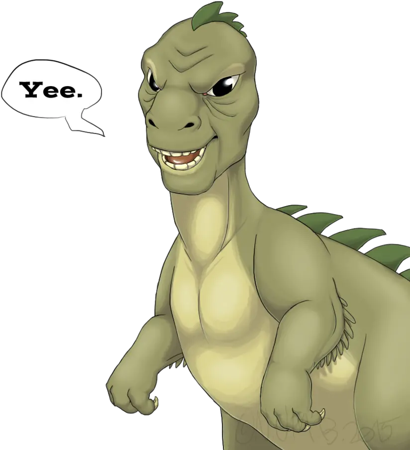  Download Yee Yee Png Yee Dinosaur Png