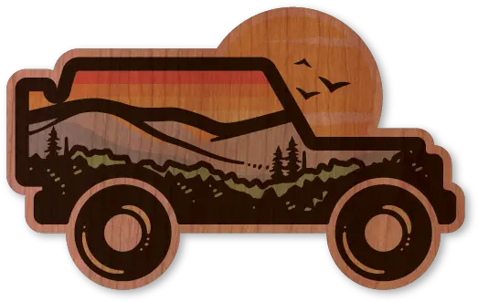  Road Trip Sunset Jeep Png Rc Car Icon