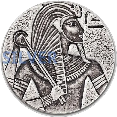  5 Oz King Tut Chad 5 Oz Silver Tut Png King Tut Png