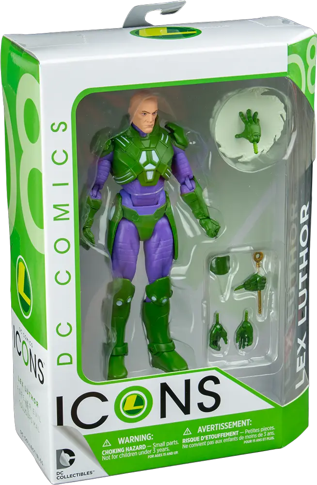  Dc Comics Lex Luthor 15 Cm Lex Luthor Dc Comics Icons Png Lex Luthor Png