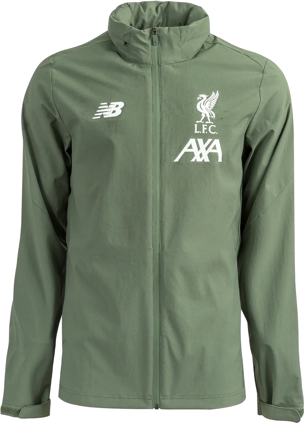  Liverpool Fc Base Storm Jacket Agave Green Ez Football Pocket Png Agave Png