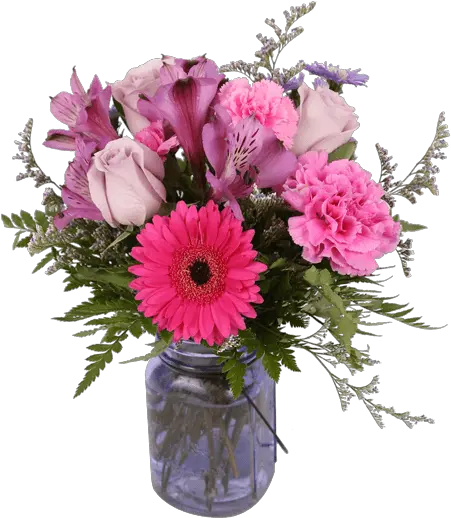  Floral Design Flower Bouquet Pink For Valentines Day Vase Png Bouquet Of Roses Png