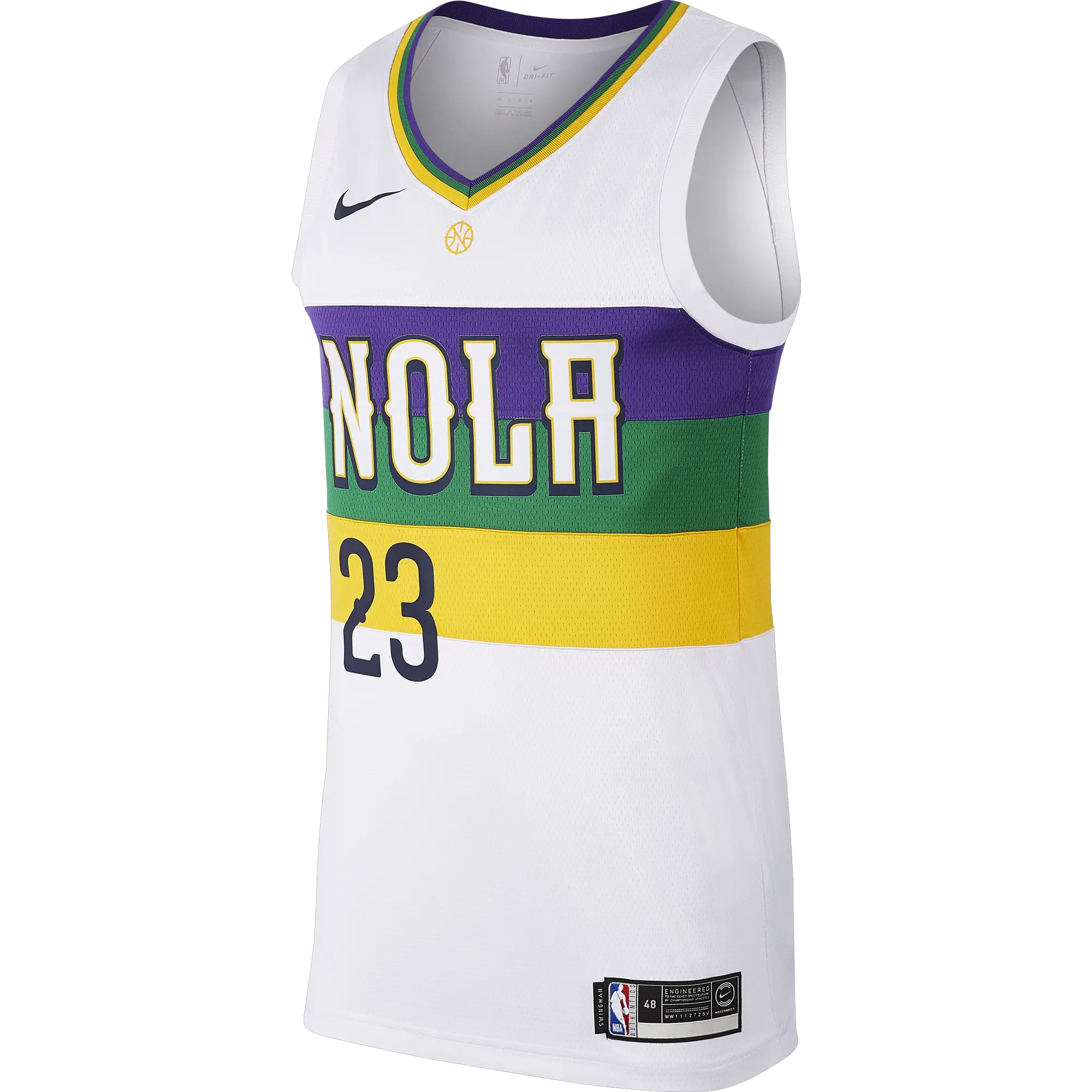  Download Hd Nike Nba New Orleans Vest Png Anthony Davis Png