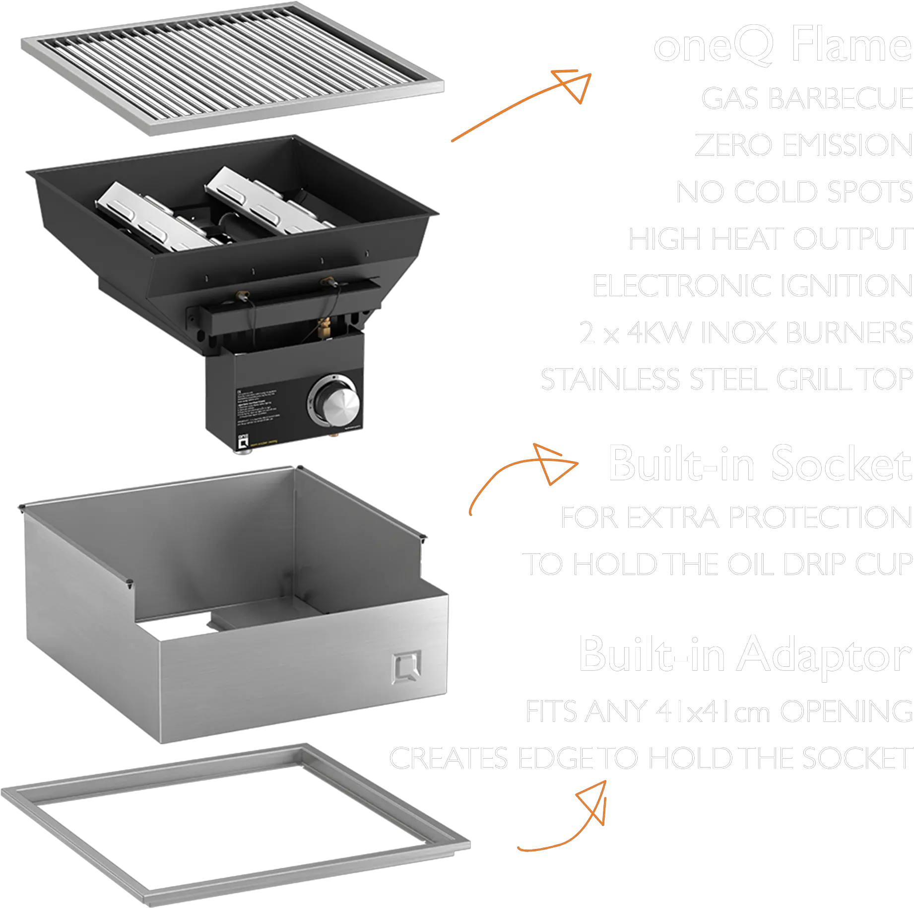  Oneq Design Barbecues Oneq Grill Png Grill Png