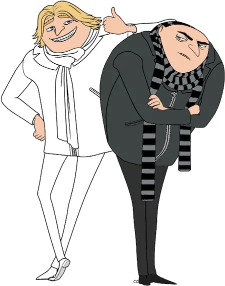  Gru And His Brother Dru Despicable Me 3 Dru Cartoon Png Gru Png