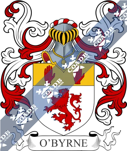  Byrne Family Crest Coat Of Arms And Name History Family Crest Png 3 Png