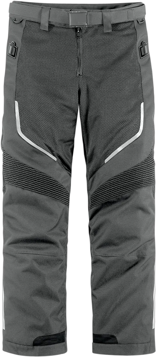  Icon Citadel Menu0027s Textile Mesh Motorcycle Pants Gray Solid Png Mesh Icon