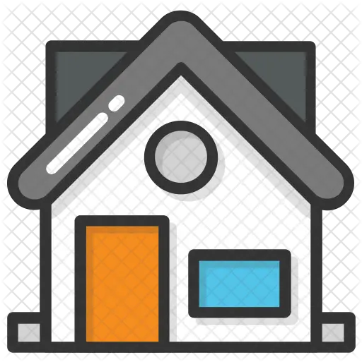  Small House Icon Of Colored Outline Loving Home Png Small House Png