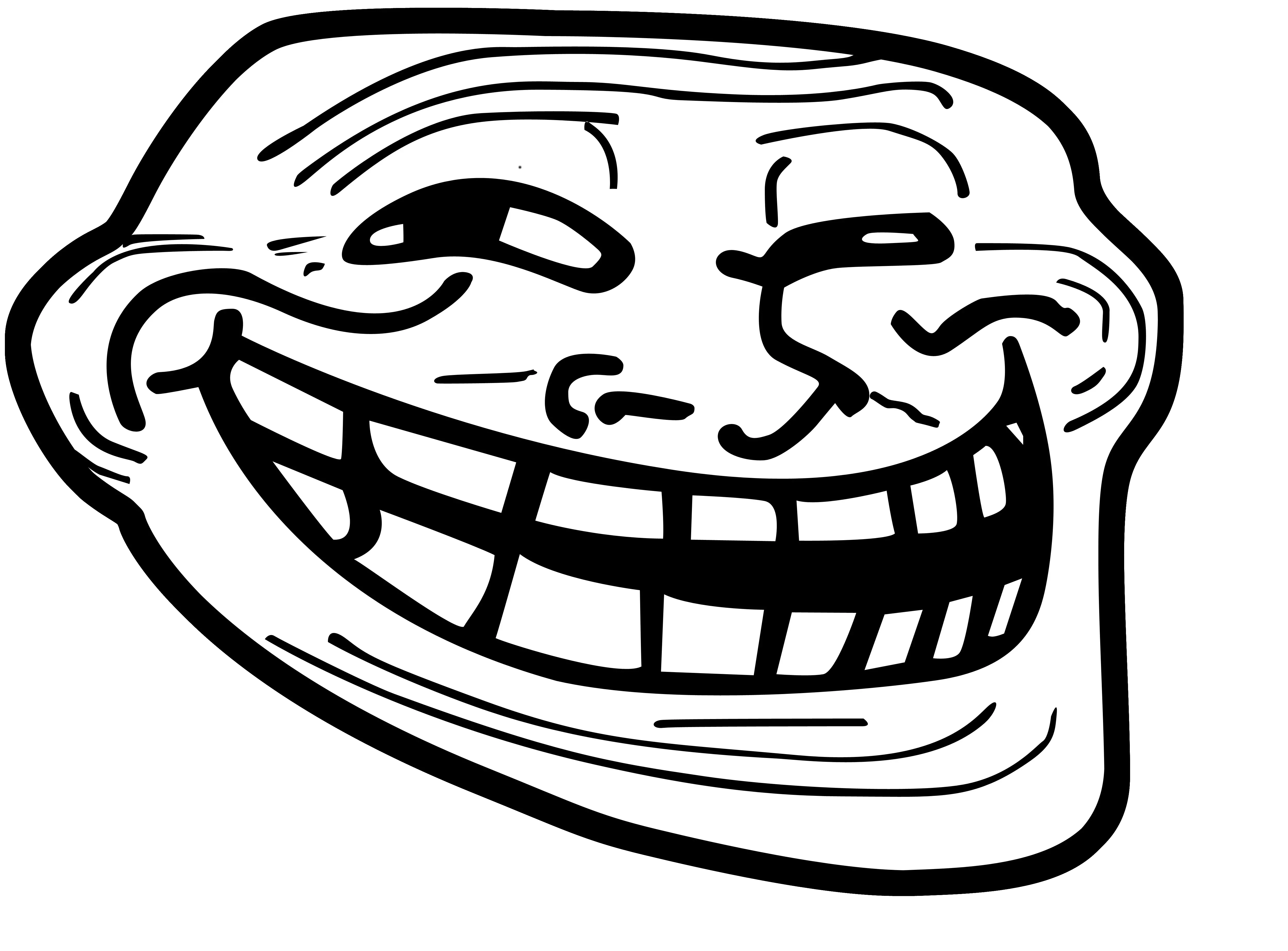  Pixilart Trollface By Supermariogirl Troll Face Trol Png Trollface Png