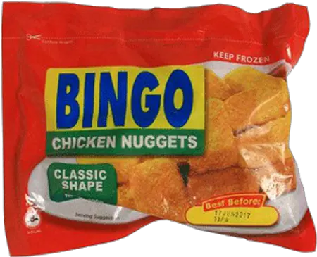  Bingo Chicken Nuggets Classic Shape 200g Snack Png Chicken Nuggets Png