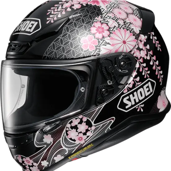  Shoe Iz Shoei Nxr Harmonic Tc 10 Png Pink And Black Icon Helmet