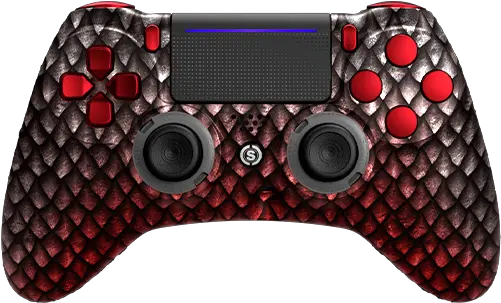  Scuf Impact Red Dragon Game Controller Png Red Dragon Png