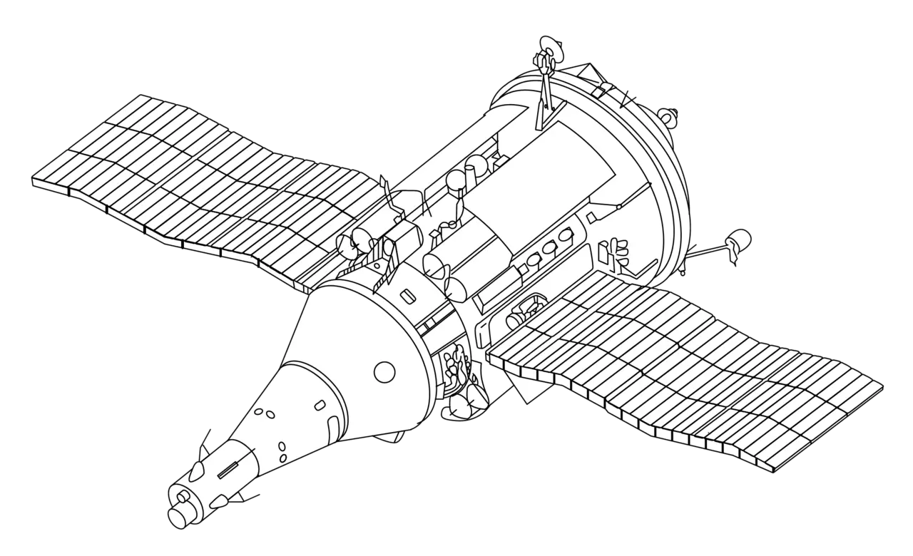  Tks Spacecraft Drawing Spacecraft Drawing Png Drawing Png