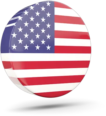  Glossy Round Icon 3d American Flag Png American Flag Icon