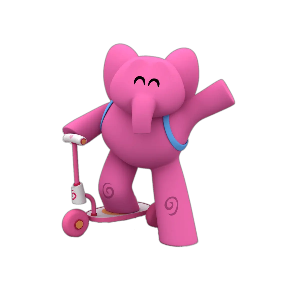  Elly Riding Scooter Png Pocoyo Png Pocoyo Png