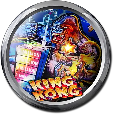  King Kong Tarcisio Wheel U2013 Vpinballcom Fictional Character Png King Kong Transparent