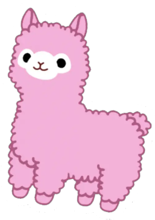  Pink Alpaca Png Alpaca Drawing Alpaca Png