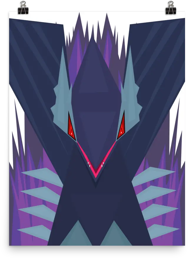  Shadow Lugia Illustration Png Lugia Png