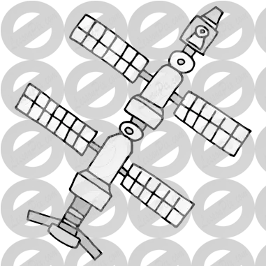  Space Station Picture For Classroom Therapy Use Great Vertical Png Space Station Png