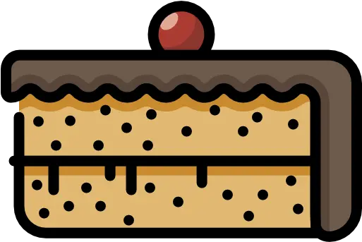  Free Icon Piece Of Cake Horizontal Png Cake Slice Icon