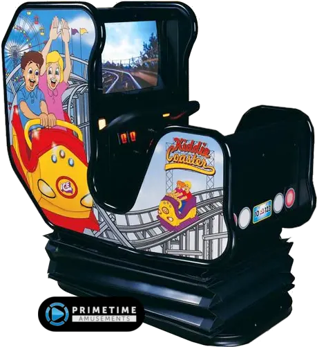  Kiddie Coaster Primetime Amusements Roller Coaster Arcade Game Png Roller Coaster Png