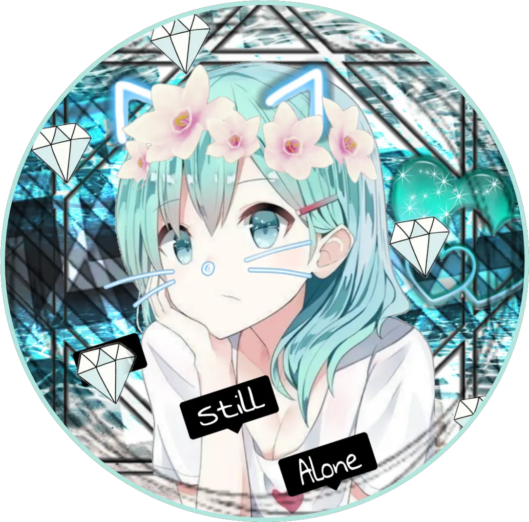  Icon Animegirl Miku Vocaloid Image By Kate Girly Png Vocaloid Icon