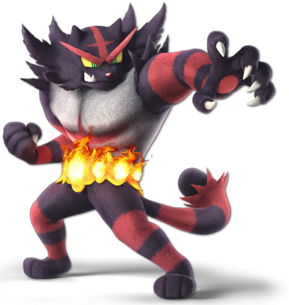  Incineroar Earl Bone Entertainment Super Smash Bros Ultimate Incineroar Gray Alt Png Incineroar Png