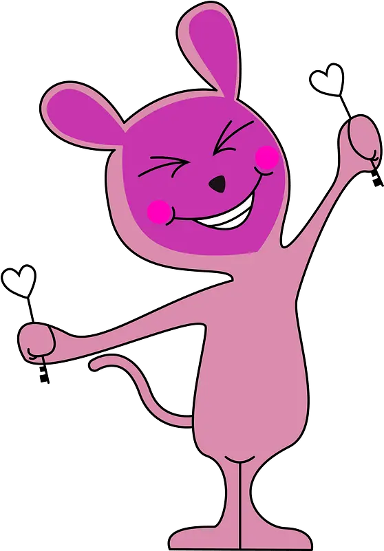  Valentineu0027s Day Mouse Clipart Free Download Transparent Cartoon Png Valentine Png