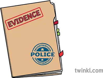  Evidence Folder Illustration Twinkl Evidence Png Fantasy Folder Icon