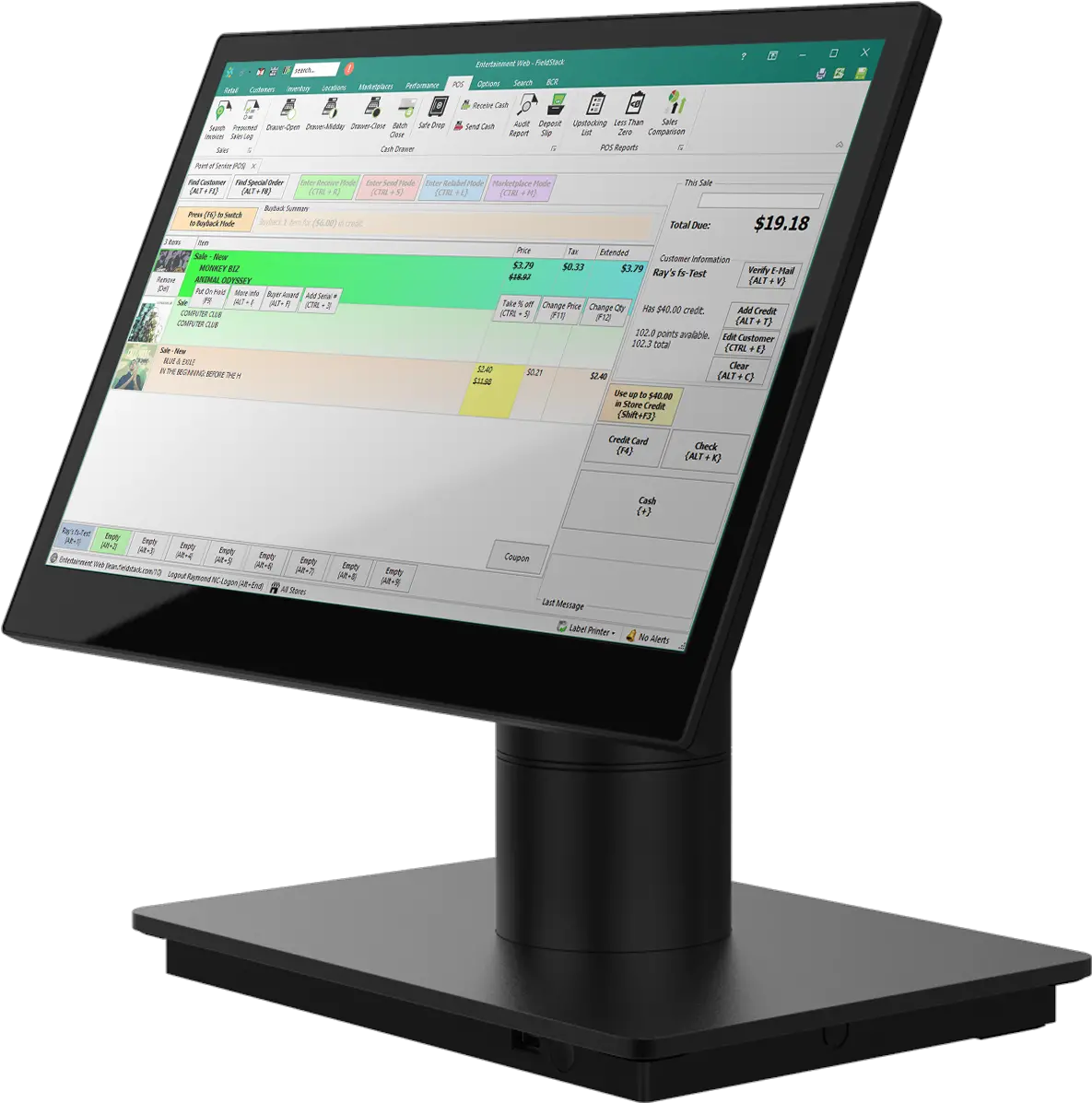  Point Of Sale Software Pos Software By Fieldstack Horizontal Png Pos Icon Free