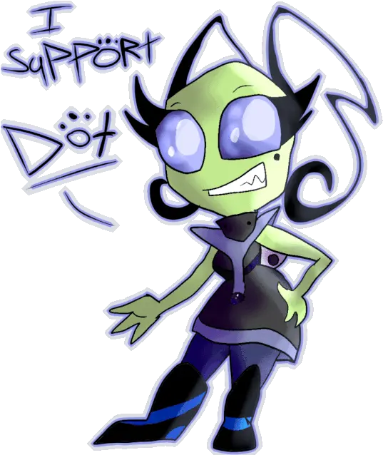  Dot Bounce Gif Fictional Character Png Invader Zim Transparent