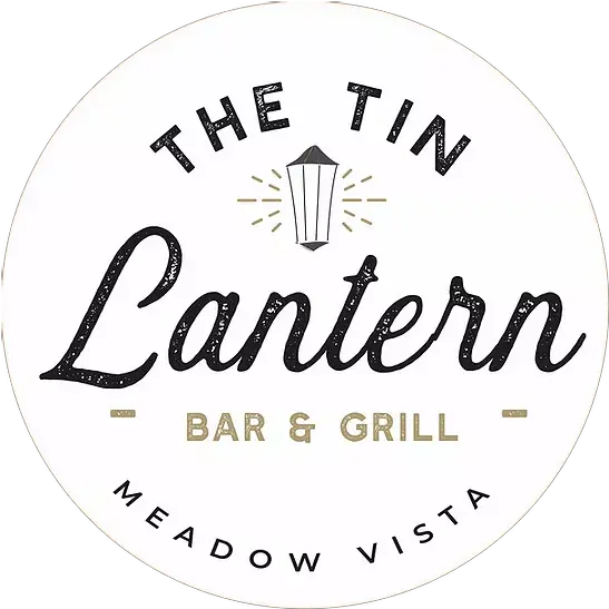  The Tin Lantern Bar U0026 Grill Meadow Vista Ca Language Png Black Lantern Logo