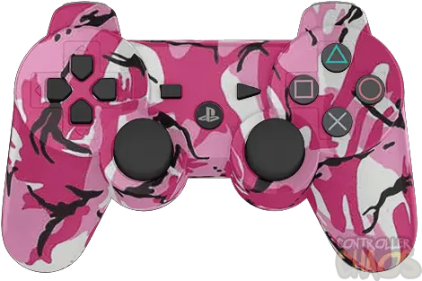  Pink Camo Ps3 Controller Pink Camo Png How To Change Ps3 Icon Colors