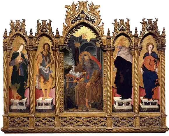  Padua Francesco Squarcione Png Santa Lucia Icon