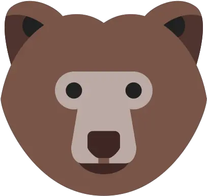  Bear Icon Animal Figure Png Bear Face Icon