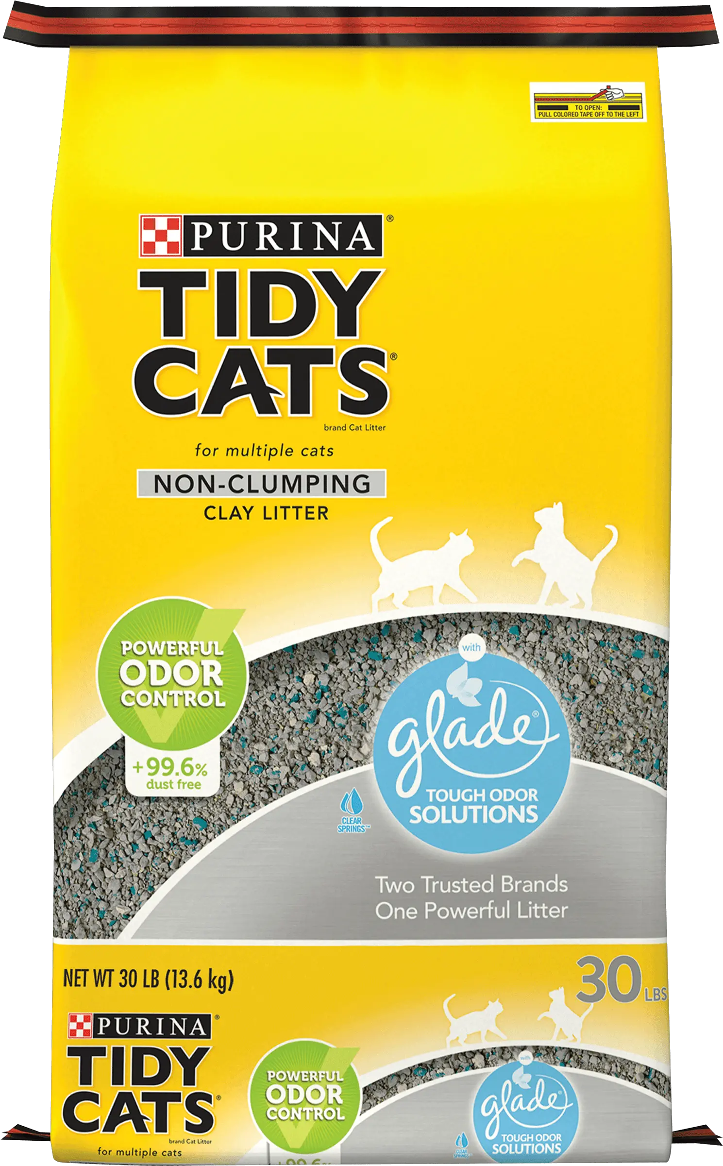  Purina Tidy Cats Non Clumping Cat Litter Glade Clear Springs Multi 30 Lb Bag Pet Png Cats Transparent