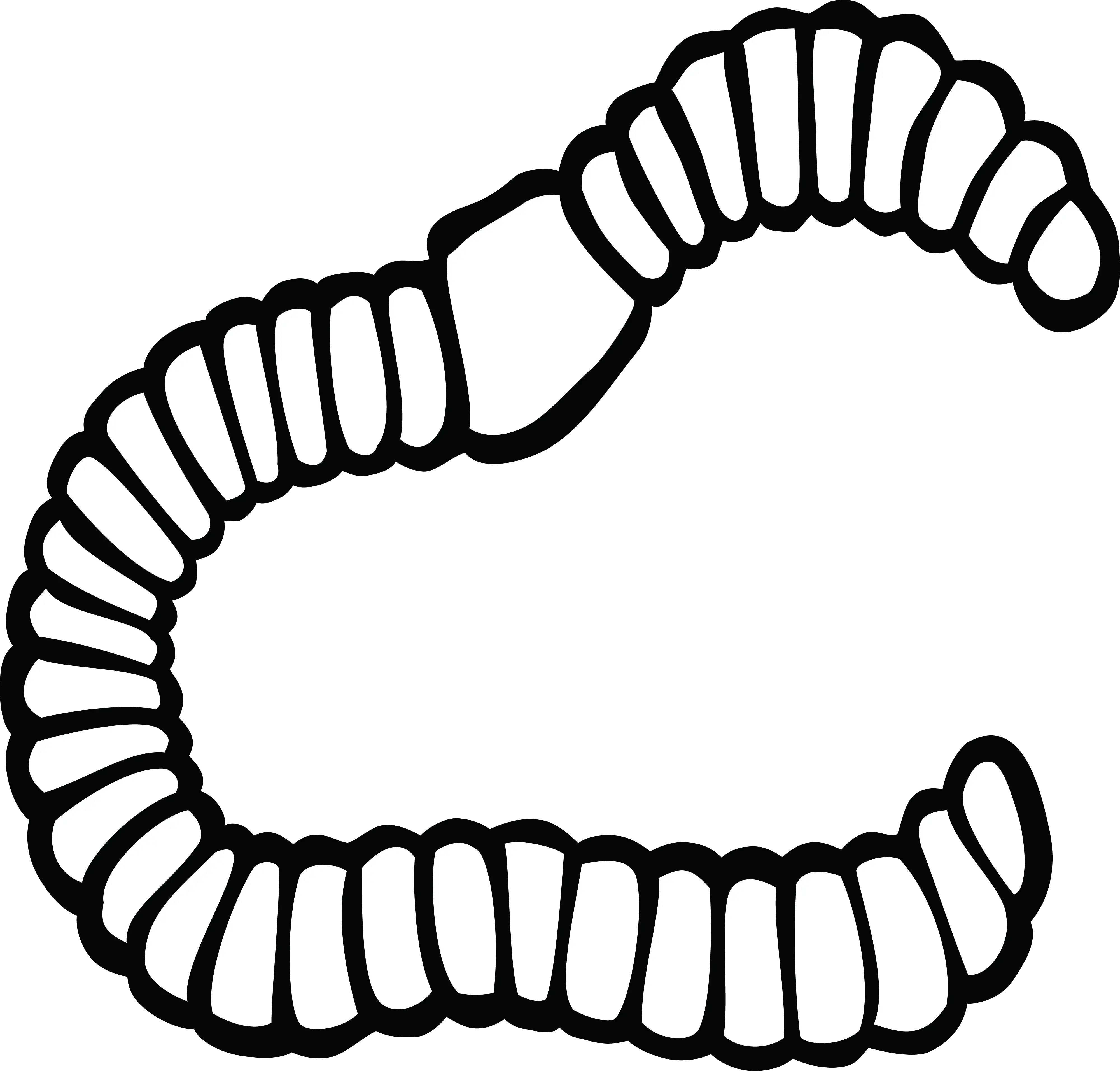  Earthworm Clip Art Worms Clip Art Black And White Png Worm Png