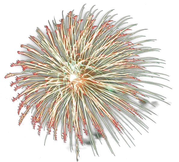  Huge Fireworks Transparent Png Stickpng Red And Green Fireworks Png White Fireworks Png