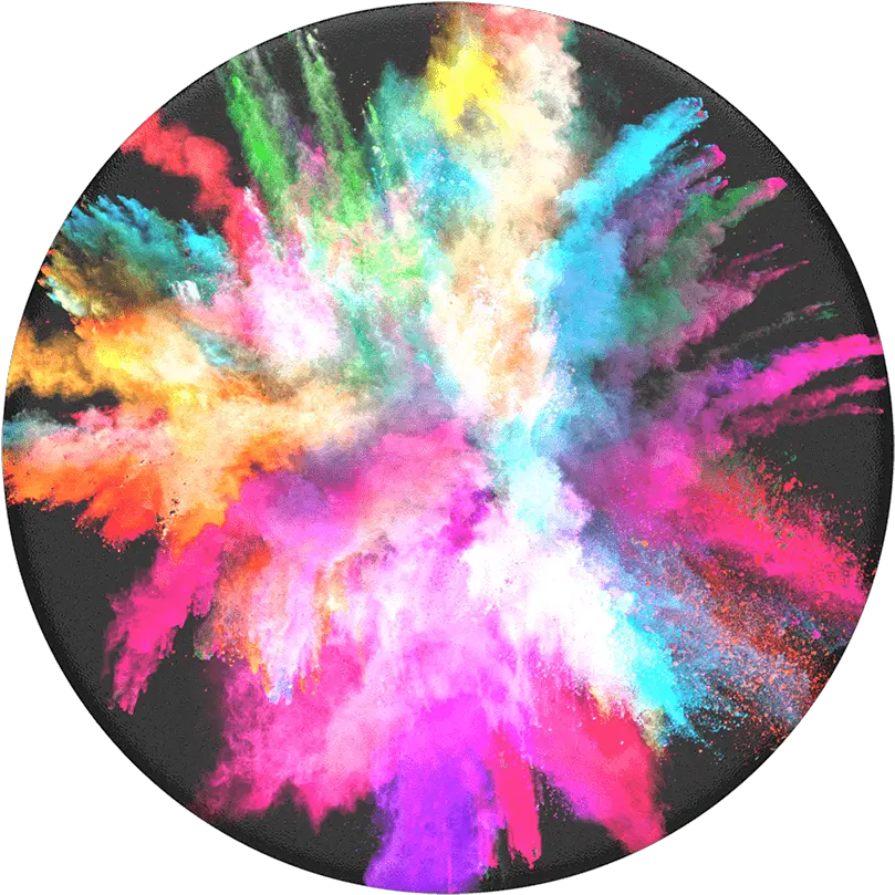  Download Color Burst Gloss Popsockets Powder Colorful Png Color Burst Gloss Popsocket Colorful Png