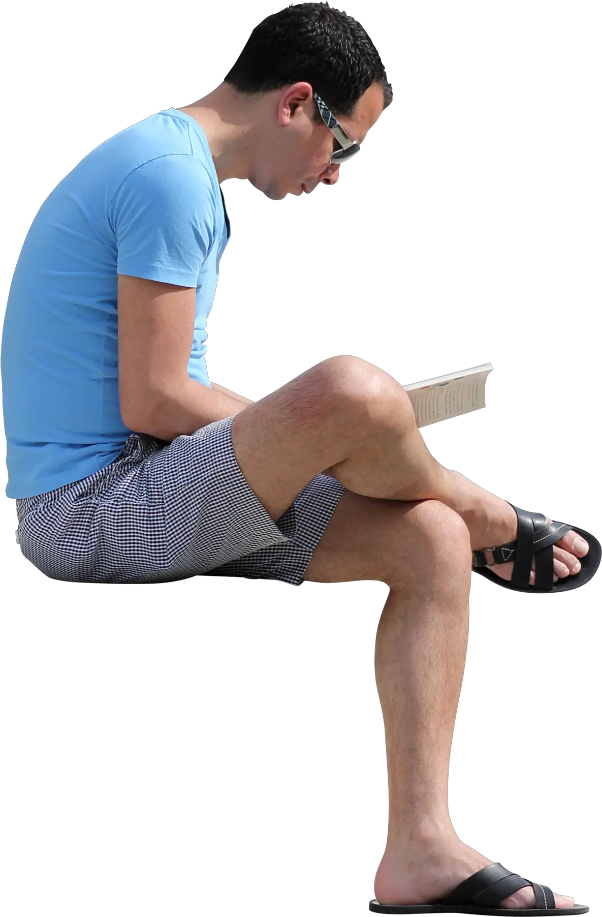  Download Sitting Man Png Image For Free People Read Book Png Sitting Person Png