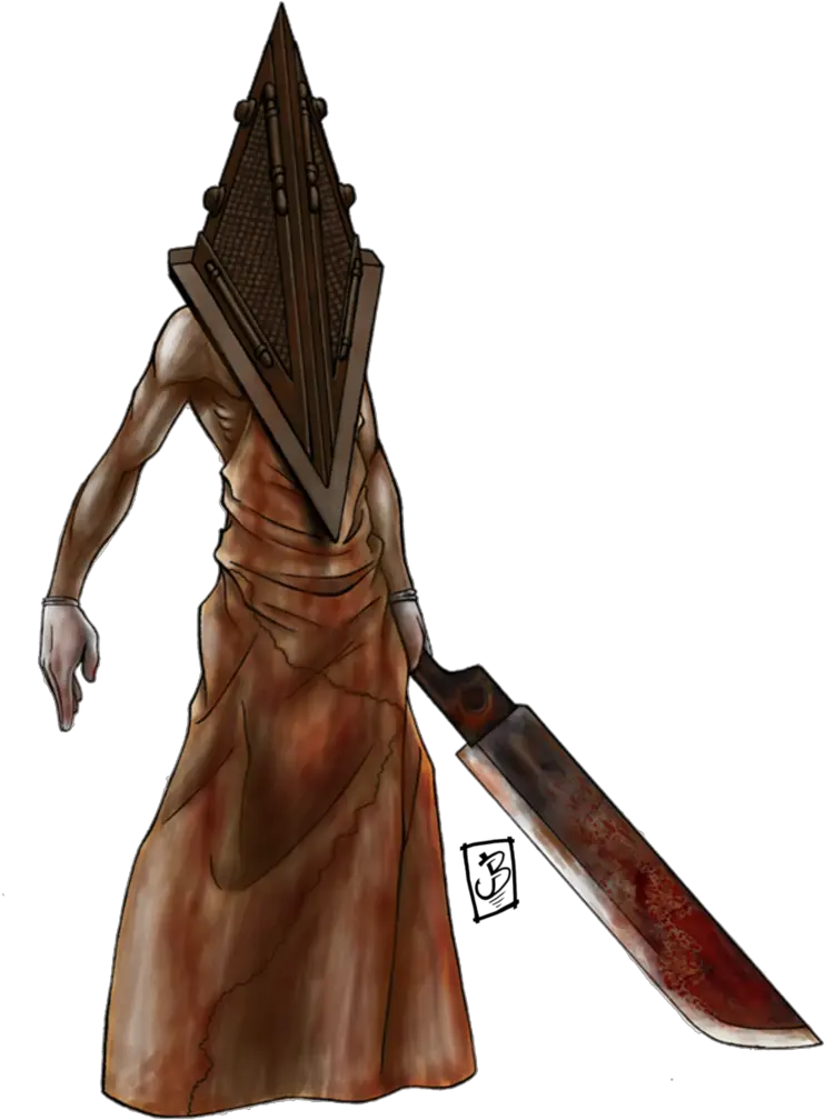  Pyramid Head Png Pic Pyramid Head Front View Pyramid Head Png