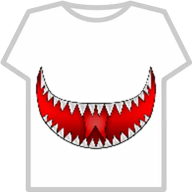  Evil Mouth Roblox T Shirt Mouth Transparent Png Mouth Transparent