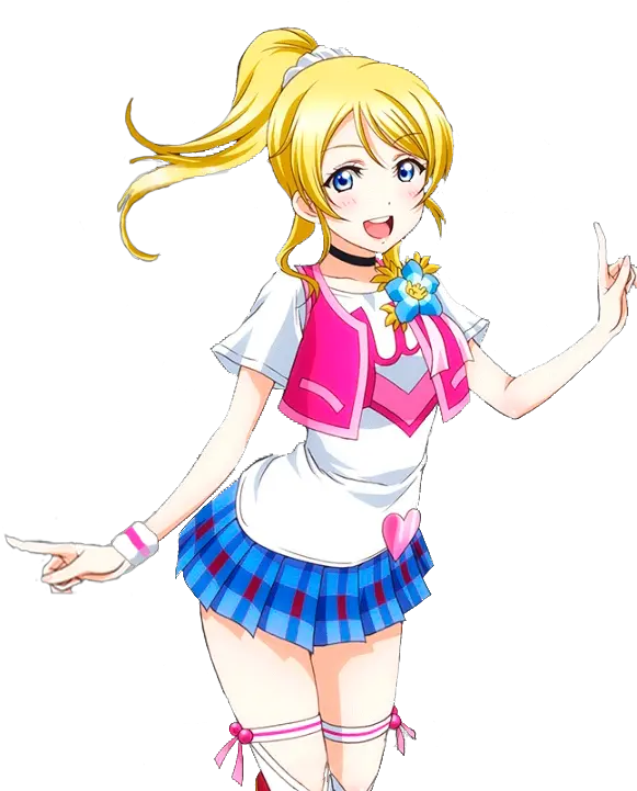  Download Srrender Love Live School Idol Project Eli Png Eli Ayase Transparent