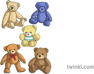  Teddy Bears Illustration Twinkl Cartoon Png Teddy Bears Png