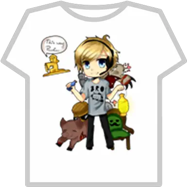  Pewdiepiepng 242771 Roblox Pewdiepie Amnesia Merch Pewdiepie Png