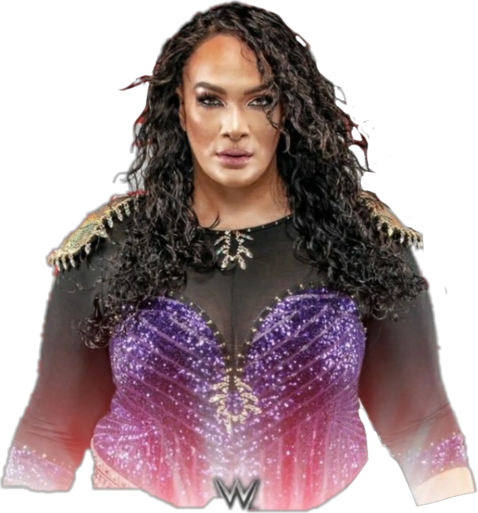  Niajax Wwe Raw Sticker Wwe Raw Girl Png Nia Jax Png