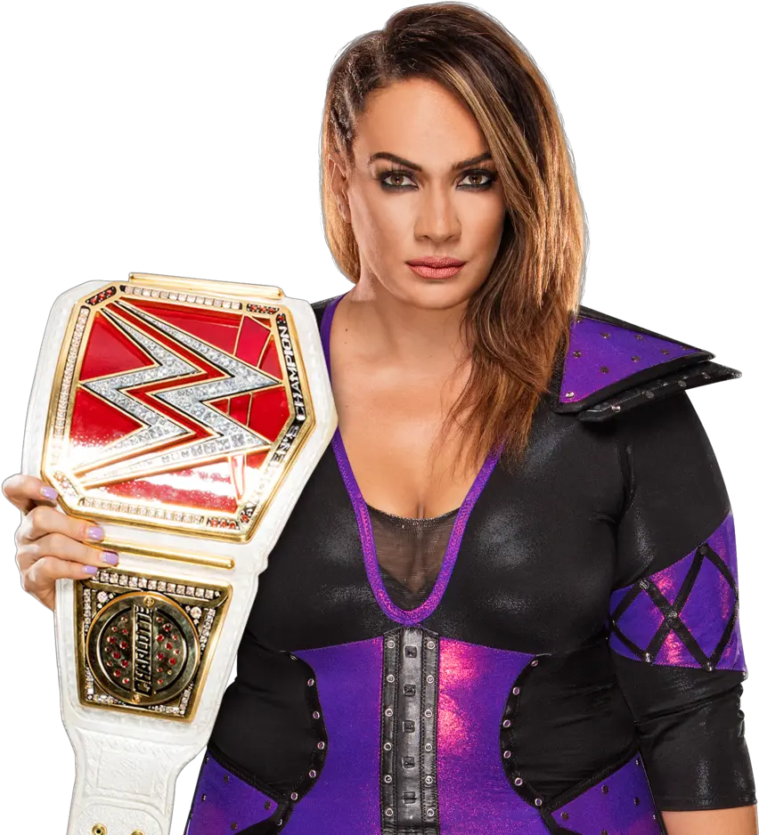  Nia Jax Png 9 Image Charlotte Flair Raw Champion Nia Jax Png