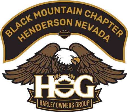  Createdchapterlogopng Black Mountain Chapter 4441 Harley Owners Group Hog Png