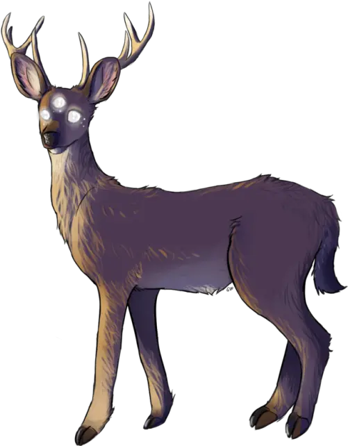  Deer With Third Eye Transparent Png Deer With 3 Eyes Third Eye Png