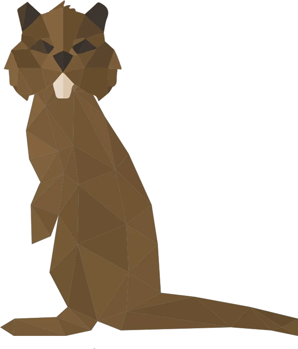  Castor Otter Clipart Full Size Clipart 4879975 Cat Png Otter Png